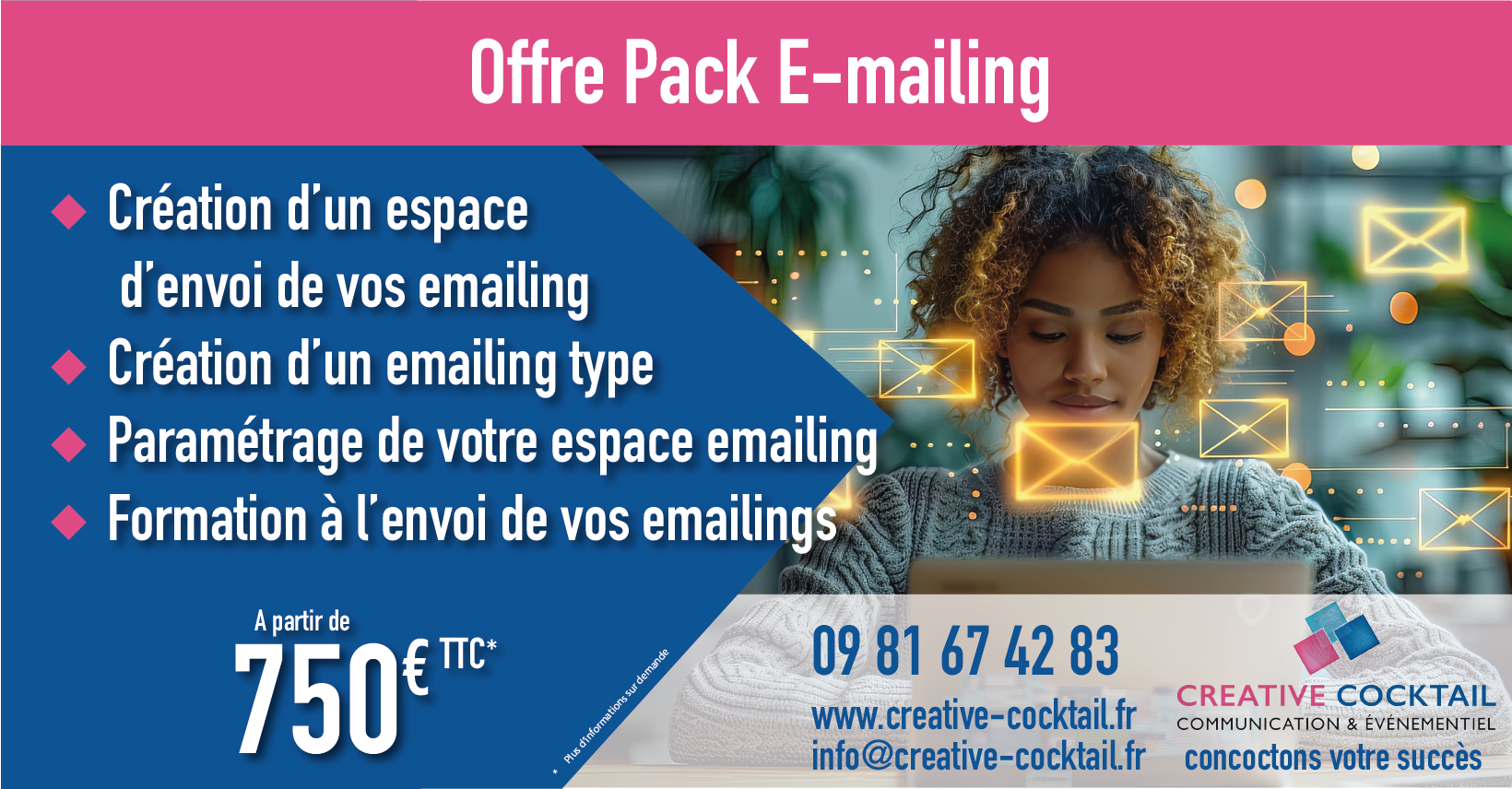 Offre Pack Emailing