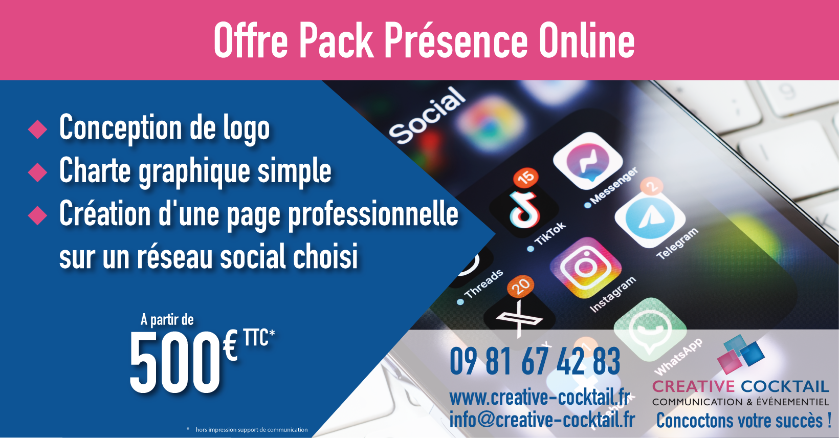 Offre Pack Présence Online